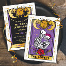 Search for tarot lovers invitations Skeleton