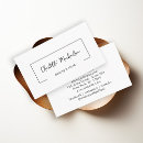 Recherche de manuscrite cartes visite Salon