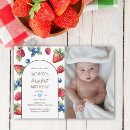Search for berry sweet birthday invitations Raspberry