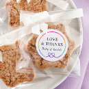 Search for rope wedding stickers Thank you
