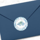 Search for beach wedding seals envelope seals Blue