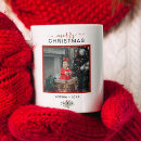 Search for red holly berries mugs Merry christmas