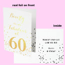 Search for 60 and fabulous cards Sixtieth