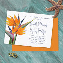 Recherche de oiseau de fleur de paradis invitations Couple