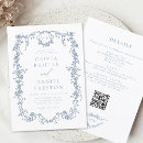 Recherche de faire part bleu mariage invitations Automne