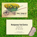 Recherche de jardinier cartes visite Conception de paysage