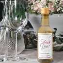 Search for mini wedding wine labels Thank you