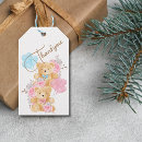 Search for baby announcement gift tags Thank you