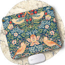 Recherche de papier peint vintage tapis souris William morris