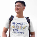 Recherche de professeur de maths drôle tshirts Géométrie