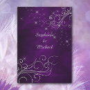 Search for silver stars wedding invitations Winter