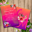 Recherche de bollywood mariage invitations Violet