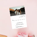 Search for vertical wedding rsvp cards Chic
