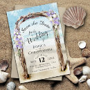 Recherche de écriture sable invitations Destination tropicale