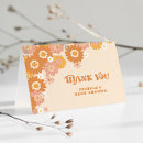 Search for groovy thank you cards 70s