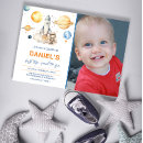 Recherche de astronautes invitations Aquarelle