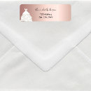 Search for dress return address labels Bridal shower