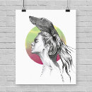 Search for greyhound art Portrait
