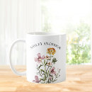 Search for yellow wildflower mugs Watercolor