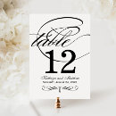 Search for 4x6 table cards Bride