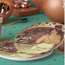 Recherche de mucha assiettes Élégant