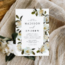 Search for gardenia wedding invitations Greenery