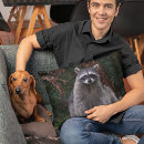 Recherche de racoon coussins Animal