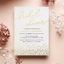Recherche de black and white bridal shower invitations Modern