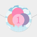 Search for babys first birthday stickers Pink