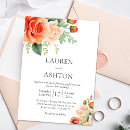 Search for sage green and peach wedding invitations Simple