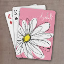 Search for daisy playing cards Pattern