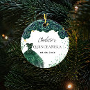 Search for emerald green ornaments Glitter