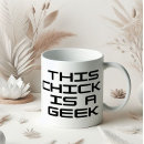 Recherche de fille nerd tasses Femme