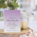 Search for light purple invitations Elegant