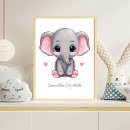 Search for elephant nursery posters Hearts