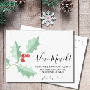 Recherche de maison mobile invitations Aquarelle