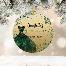 Search for emerald green ornaments Keepsake