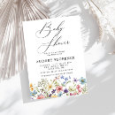 Search for colourful baby shower invitations Floral