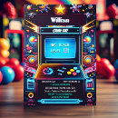 Search for computer games invitations Retro