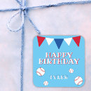 Search for baseball birthday stickers Modern