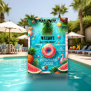 Search for 13th pool birthday invitations Trendy