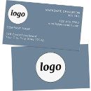 Recherche de bleu simple cartes visite Entreprise