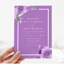 Search for silver floral border invitations Elegant