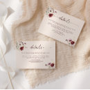 Search for moody floral wedding invitations Burgundy