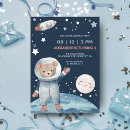 Recherche de la fusée invitations Garçon