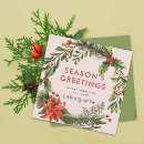 Recherche de greetings business holiday cards Festif