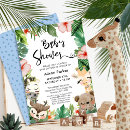 Search for jungle safari invitations Tropical
