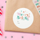 Search for merry and bright stickers Stars
