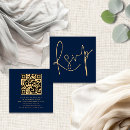 Search for gold rsvp cards Modern