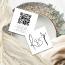 Search for qr code wedding rsvp cards Modern